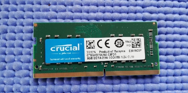 Crucial ノートPC用 メモリ PC4-21300(DDR4-2666) 8GB SODIMM