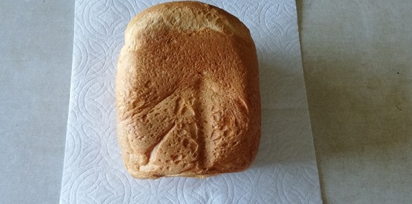 米粉パン、横からの写真