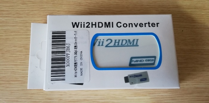 GANA Wii to HDMI変換アダプタ-Wii to HDMI コンバーター箱