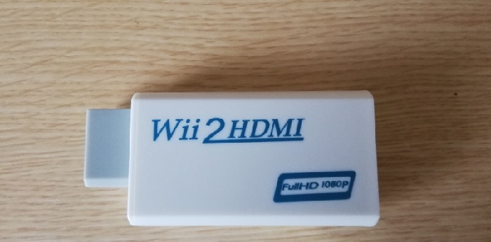 WiiをHDMI変換アダプタを使いモニターのHDMI端子に接続してみた!