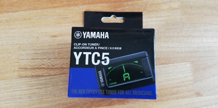 YAMAHA YTC5クリップチューナーを買ってみた!